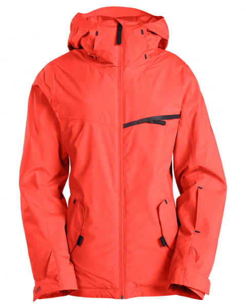 Спортивная куртка женская Billabong Z6JF20-BIF1 красная L