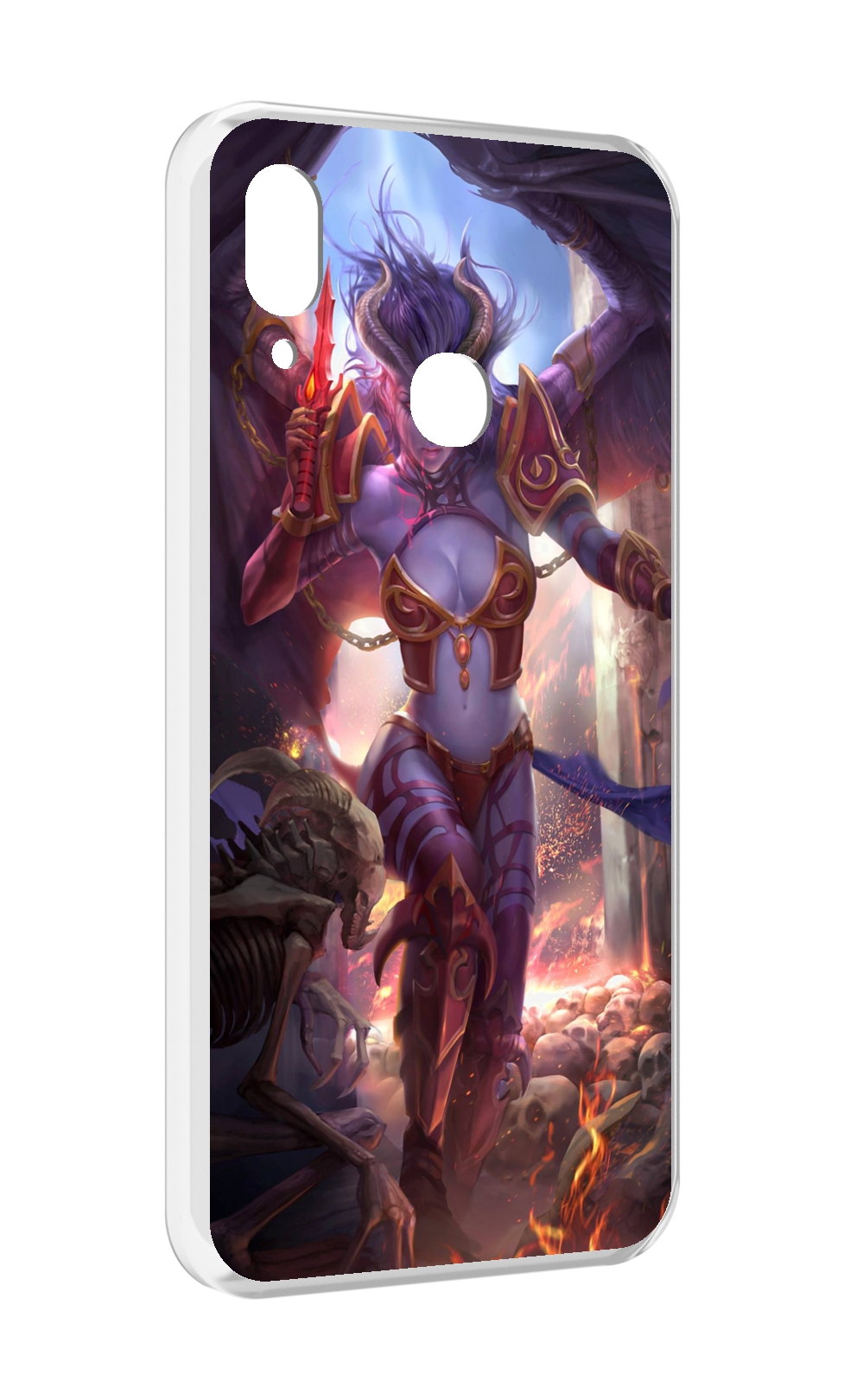 

Чехол MyPads queen of pain dota 2 для BQ BQ-6040L Magic, Прозрачный, Tocco