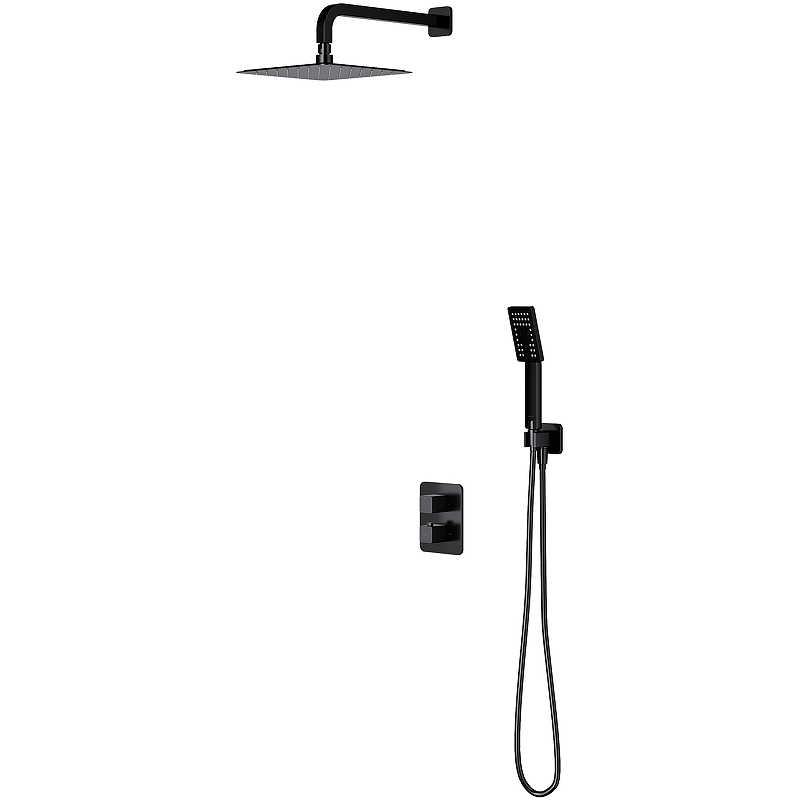 

Душевая система Omnires Parma SYSPM11BL Черный матовый