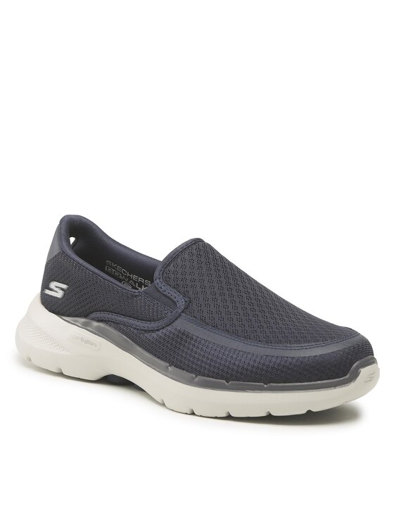 Слипоны Go Walk 6 216200/NVY Skechers синий 44 EU