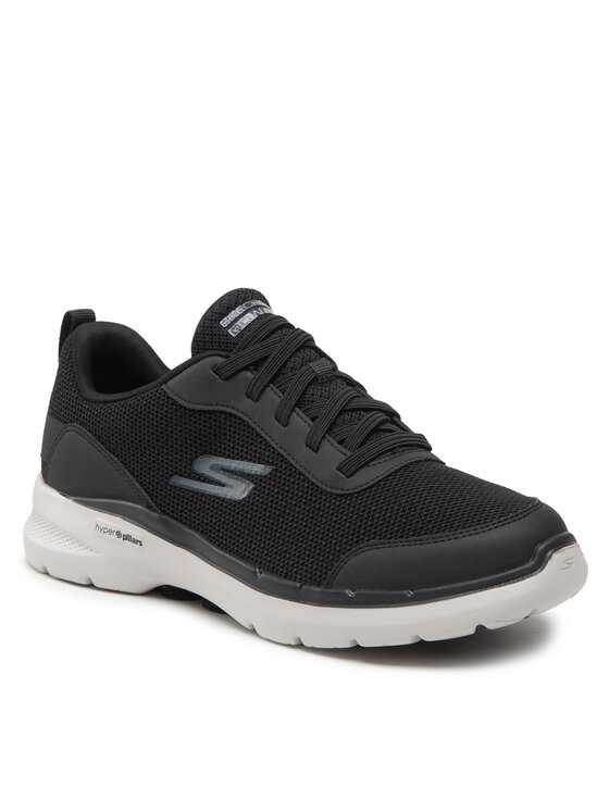 

Кроссовки Go Walk 6 216204/BLK Skechers Черный 45,5 EU, Go Walk 6 216204/BLK