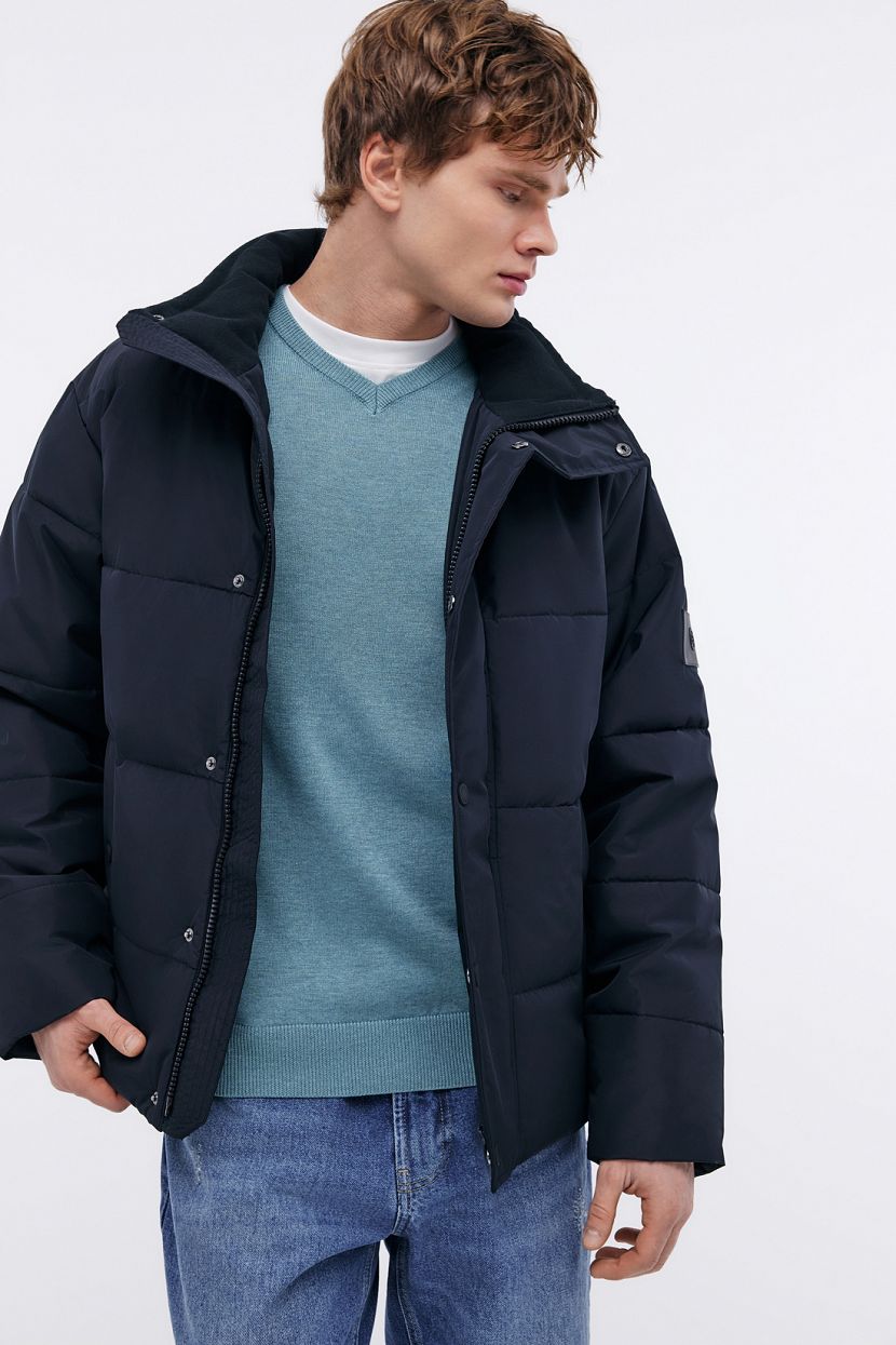 

Куртка мужская Baon B5424002 черная 2XL, Черный, B5424002