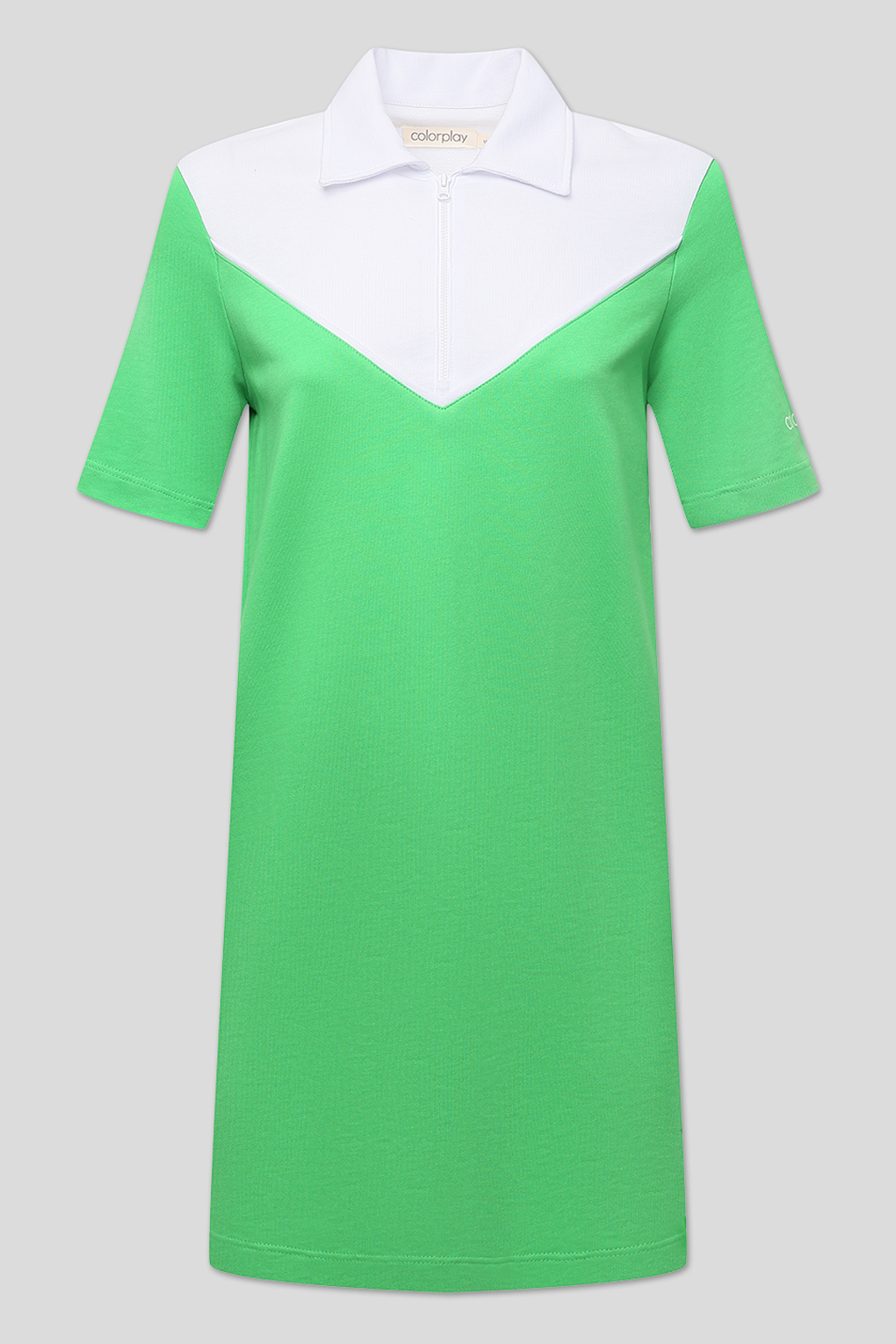 Платье женское COLORPLAY CP22045279-004 зеленое L