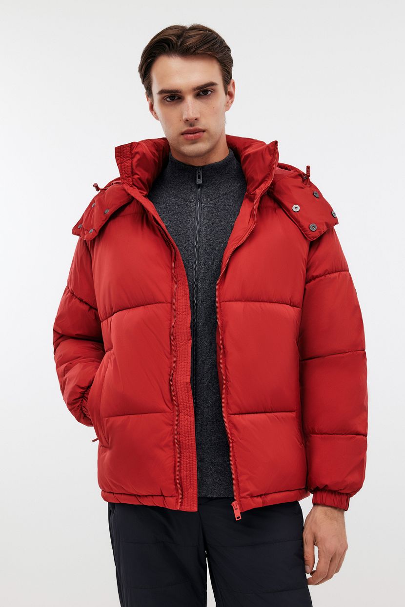 

Зимняя куртка мужская Baon B5424506 красная 3XL, Красный, B5424506