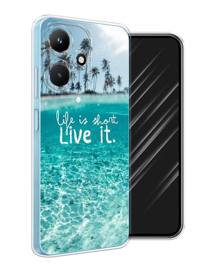 

Чехол Awog на Infinix Hot 30i "Live it", 3104150-7