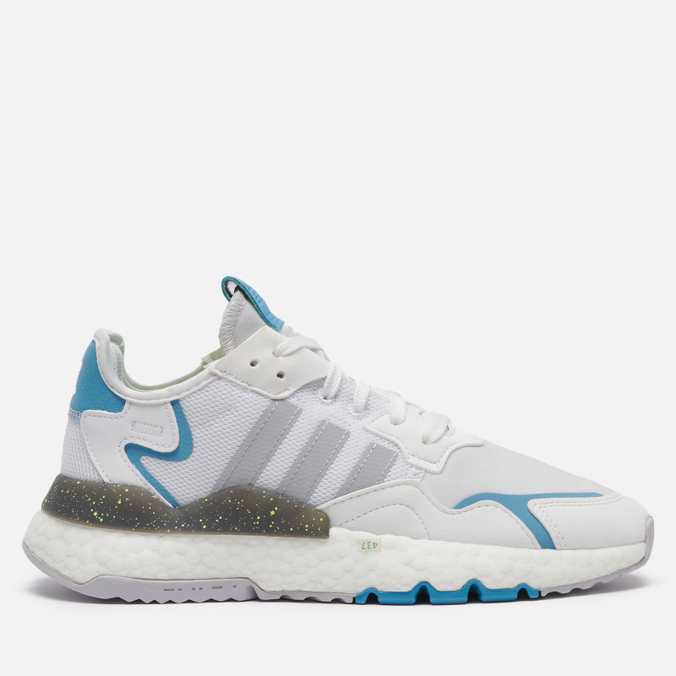 фото Кроссовки женские adidas originals nite jogger белые 38.5 eu