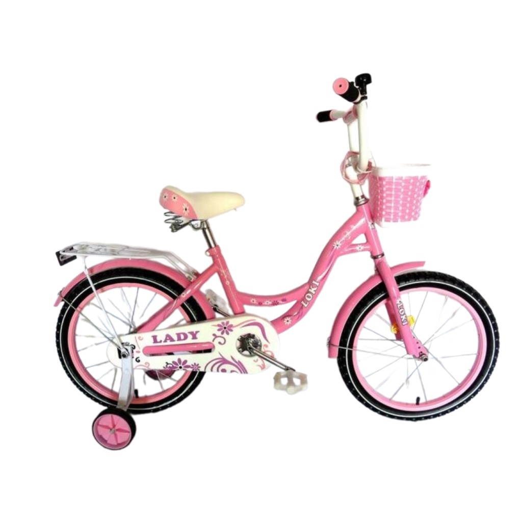 Велосипед LOKI LAdY розовый 16LLPI1 pink 040449