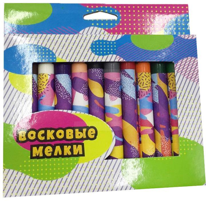 фото Набор восковых мелков 12 шт nobrand