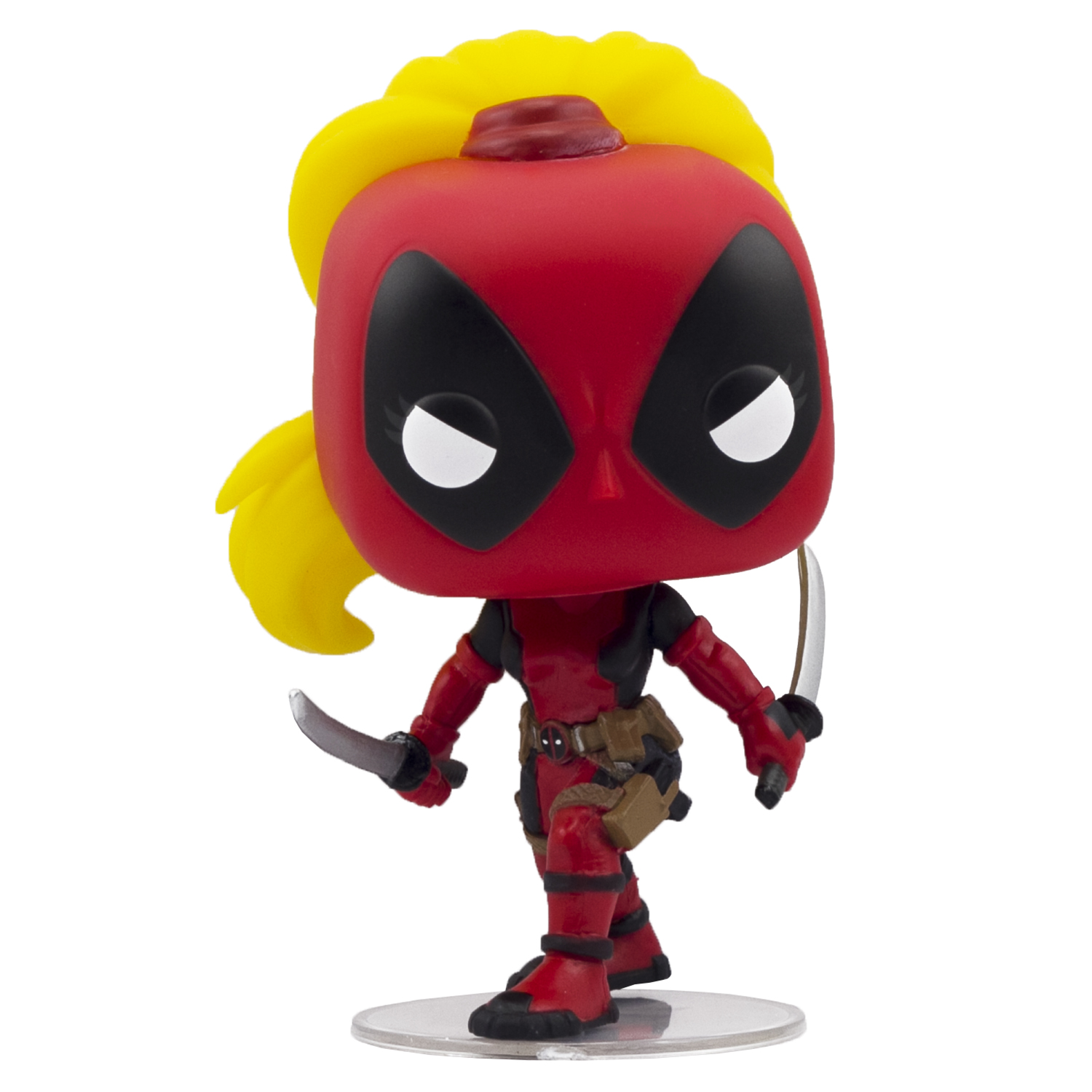 фото Фигурка-головотряс funko pop! bobble marvel: lady deadpool exc