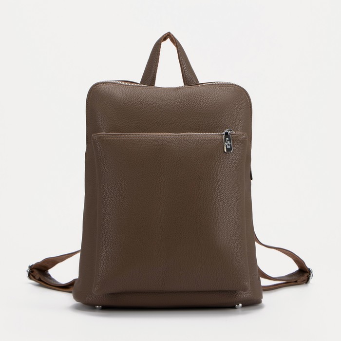 

Рюкзак женский NoBrand 7412860, коричневый, 7412860