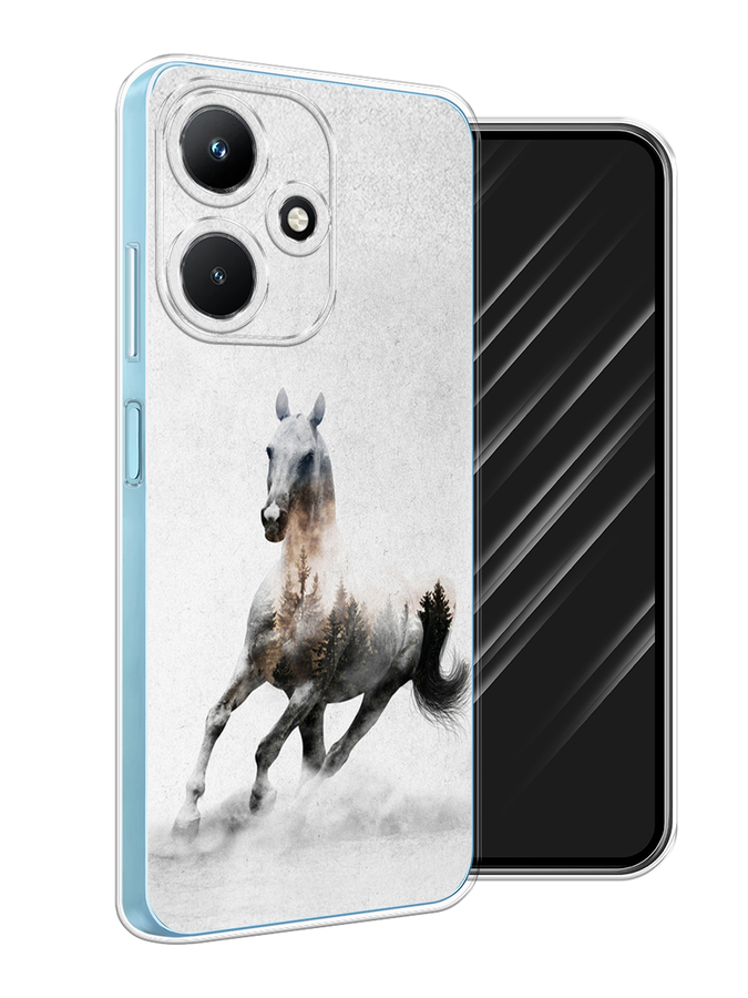 

Чехол Awog на Infinix Hot 30i "Лошадь лес", 3104150-2