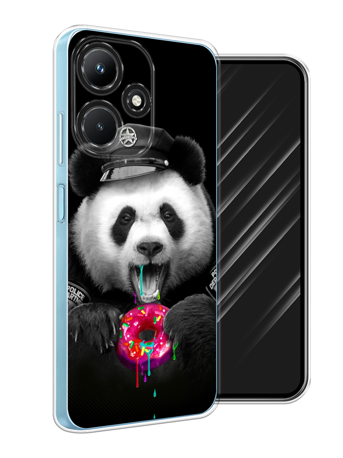 

Чехол Awog на Infinix Hot 30i "Панда police", 3104150-2