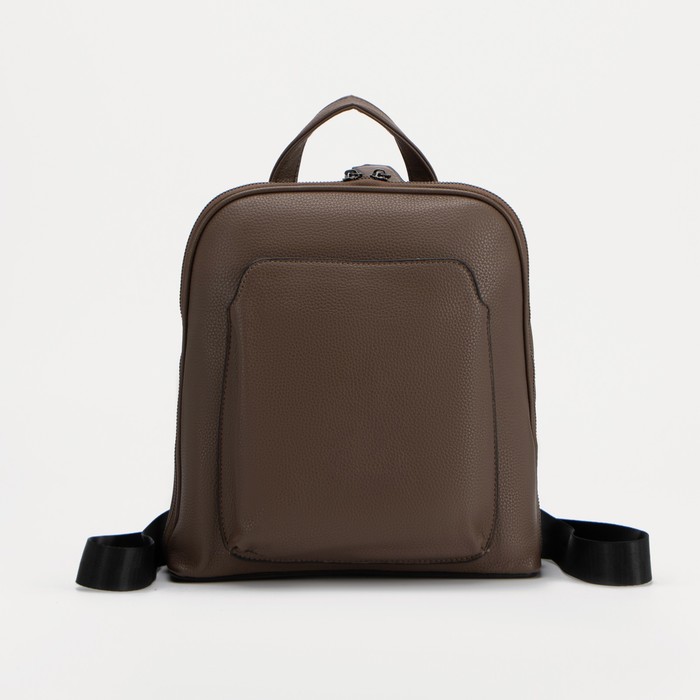 

Рюкзак женский NoBrand 7412864, коричневый, 7412864