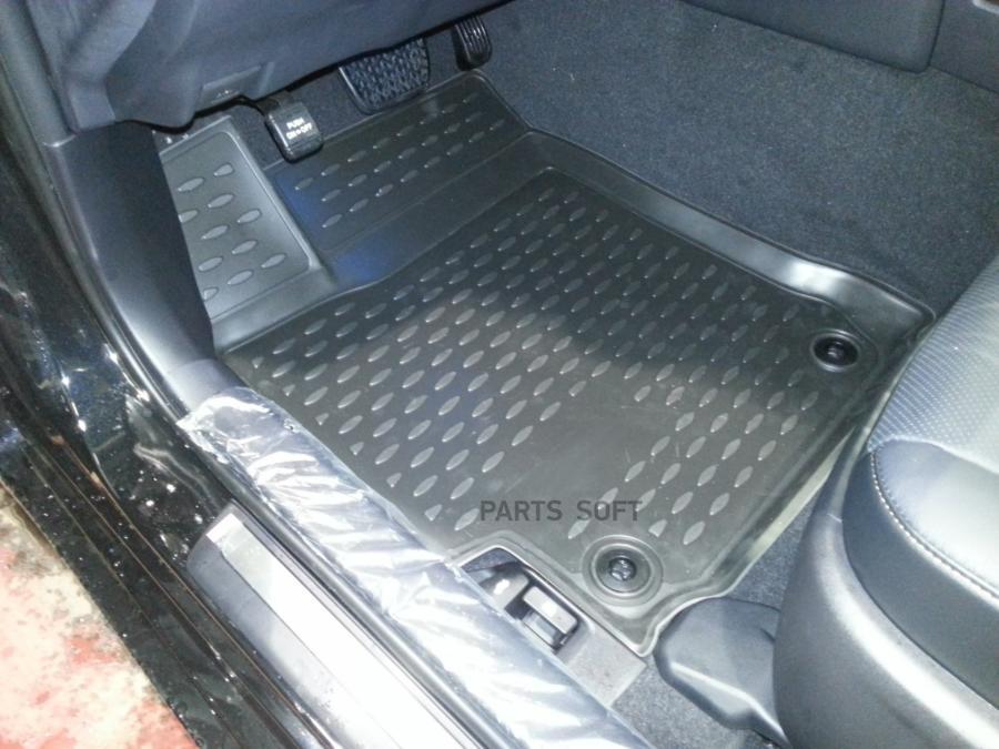 

Коврики резиновые Toyota Camry 14- 3D 4 шт. Novline