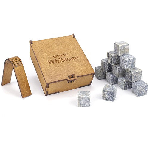 

Камни для виски Sititek WhiStone M со щипцами 12 шт.