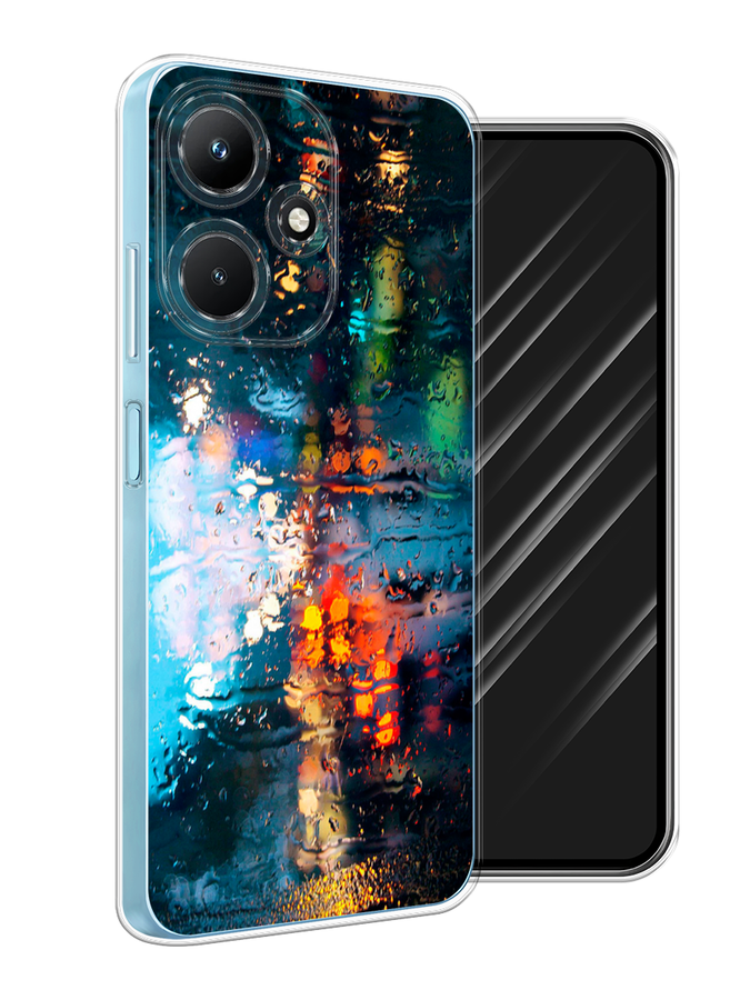 

Чехол Awog на Infinix Hot 30i "Абстракция 28", Бирюзовый, 3104150-3