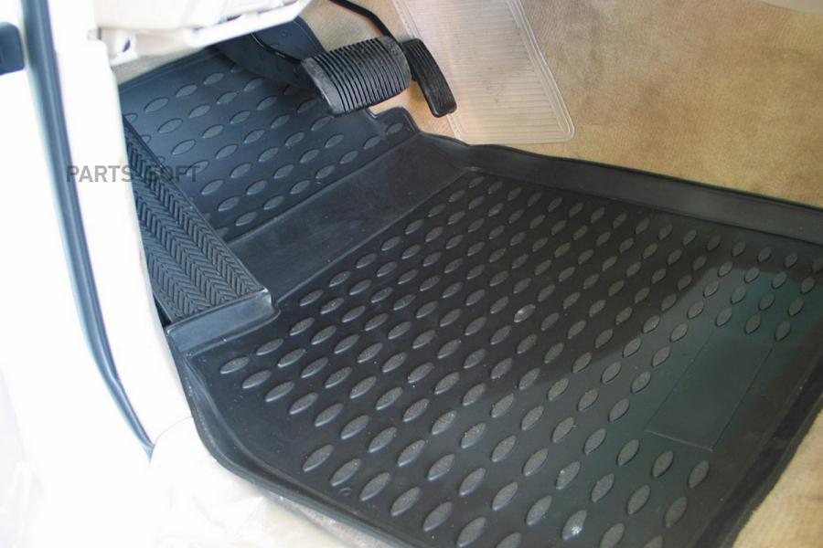 

Коврики резиновые Toyota Land Cruiser 100 98-07 полиуретан 3 шт. Novline