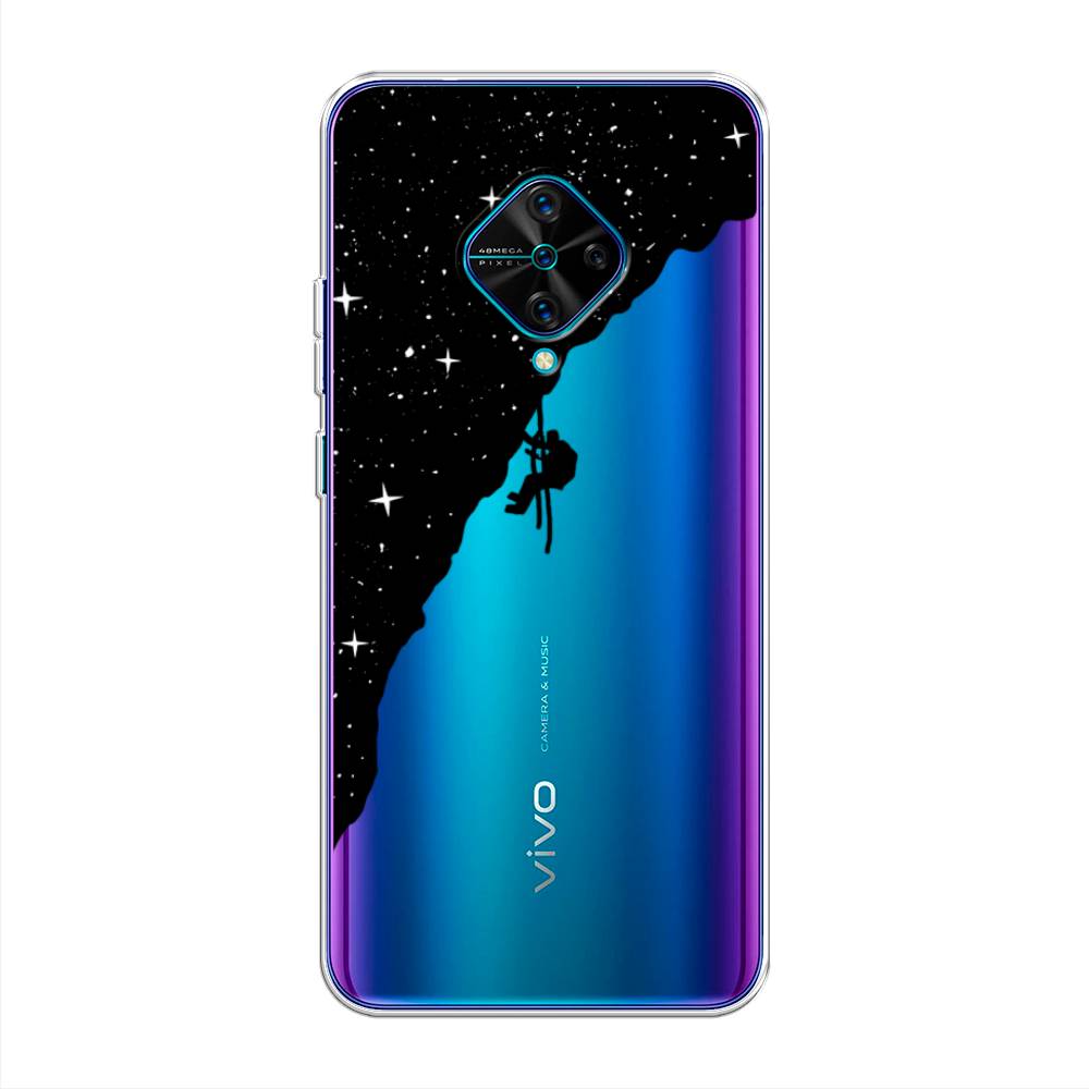 

Чехол Awog на Vivo V17/Y9s "Скалолаз в космосе", Разноцветный, 261550-4