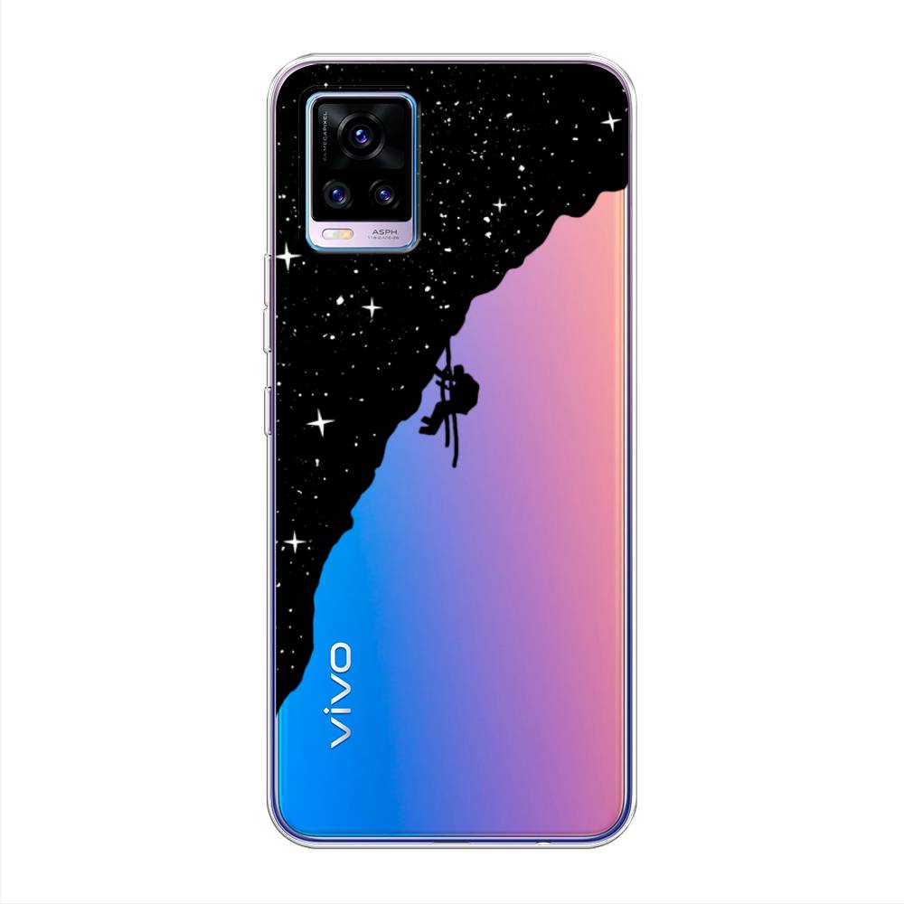 

Чехол Awog на Vivo V20 "Скалолаз в космосе", Разноцветный, 263350-4