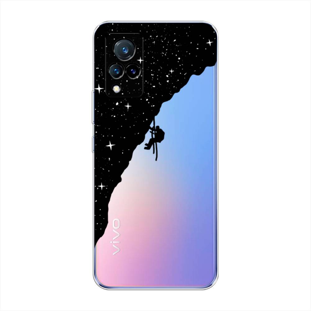 

Чехол Awog на Vivo V21 "Скалолаз в космосе", Разноцветный, 264350-4