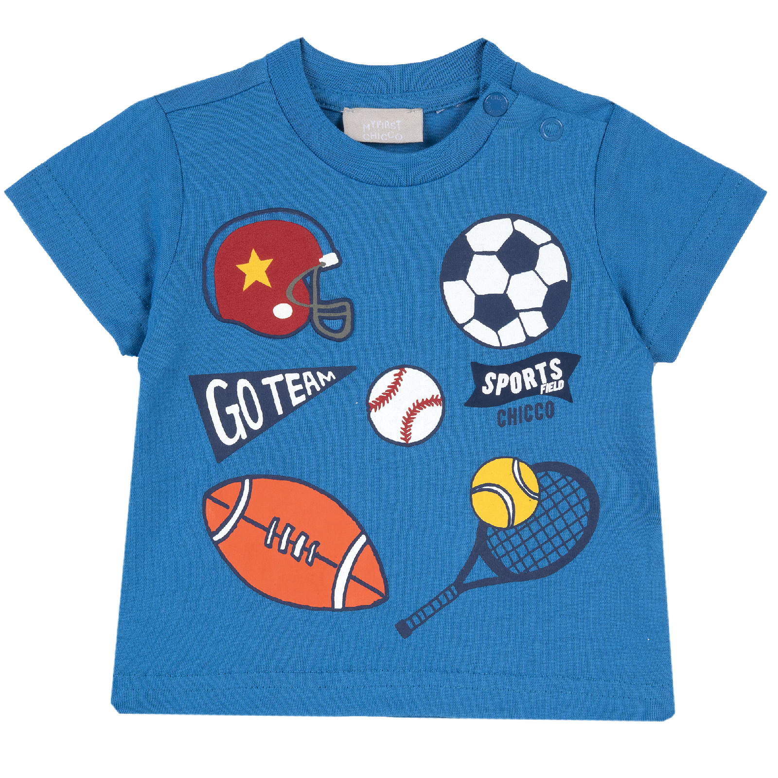 

Футболка Chicco 09067103098025 цв. синий р. 98, 9067103