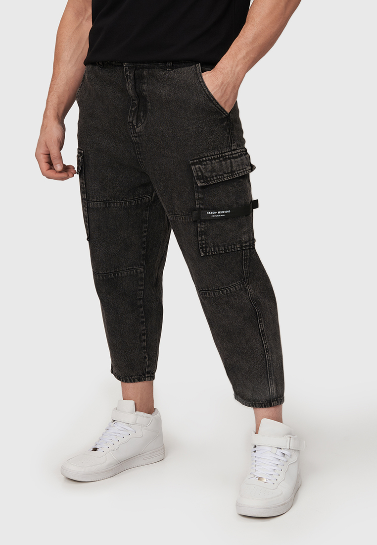 

Джинсы мужские Modis M202D00255G751J серые 34, M202D00255