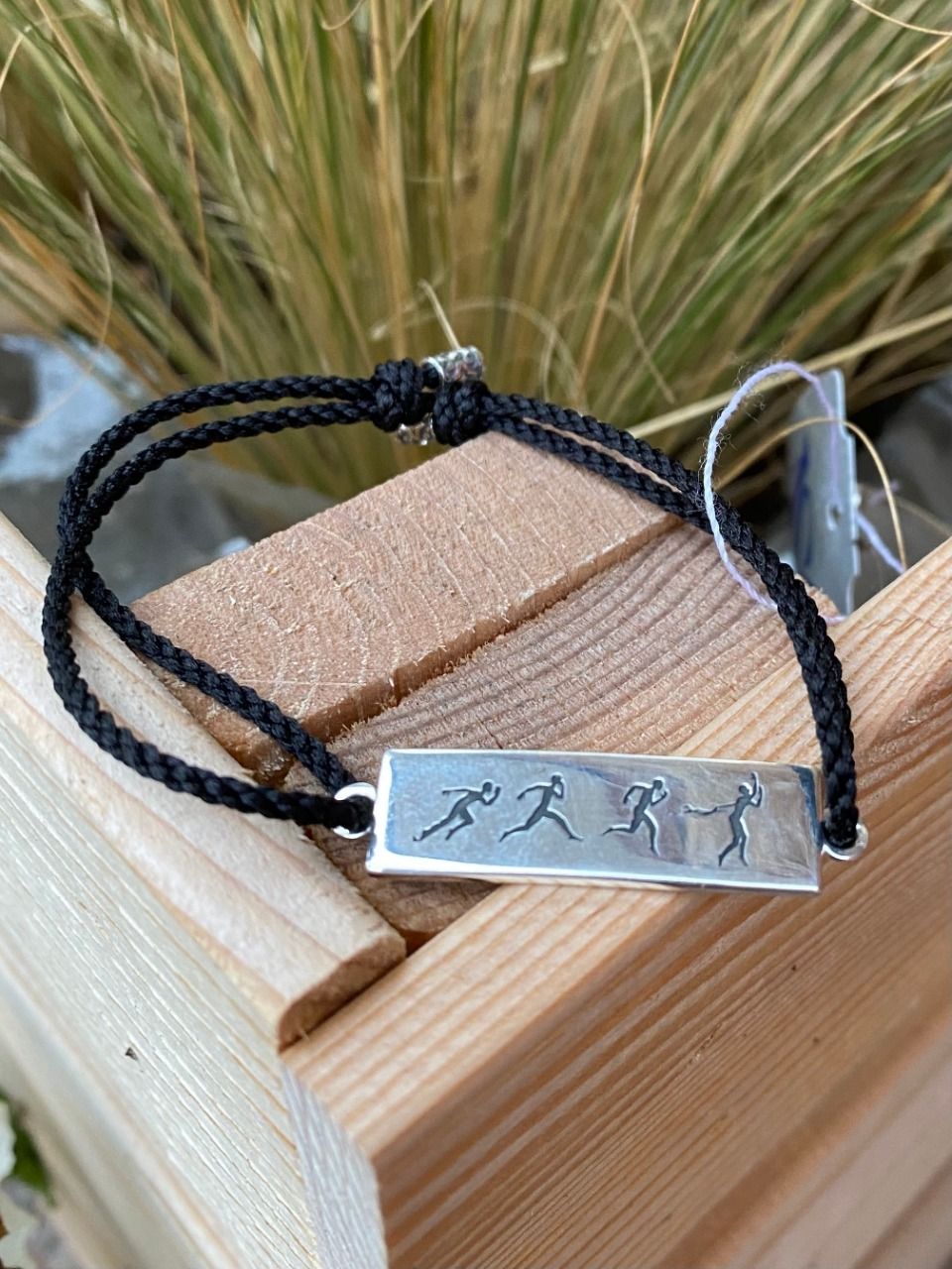 

Браслет из серебра и текстиля р., Mood&Spur MS Jewellery Бег, Бег