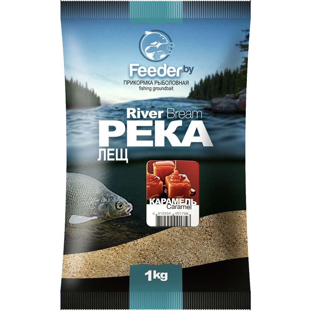 

Прикормка Feeder.by Original River Caramel 1 упаковка, Разноцветный, Original