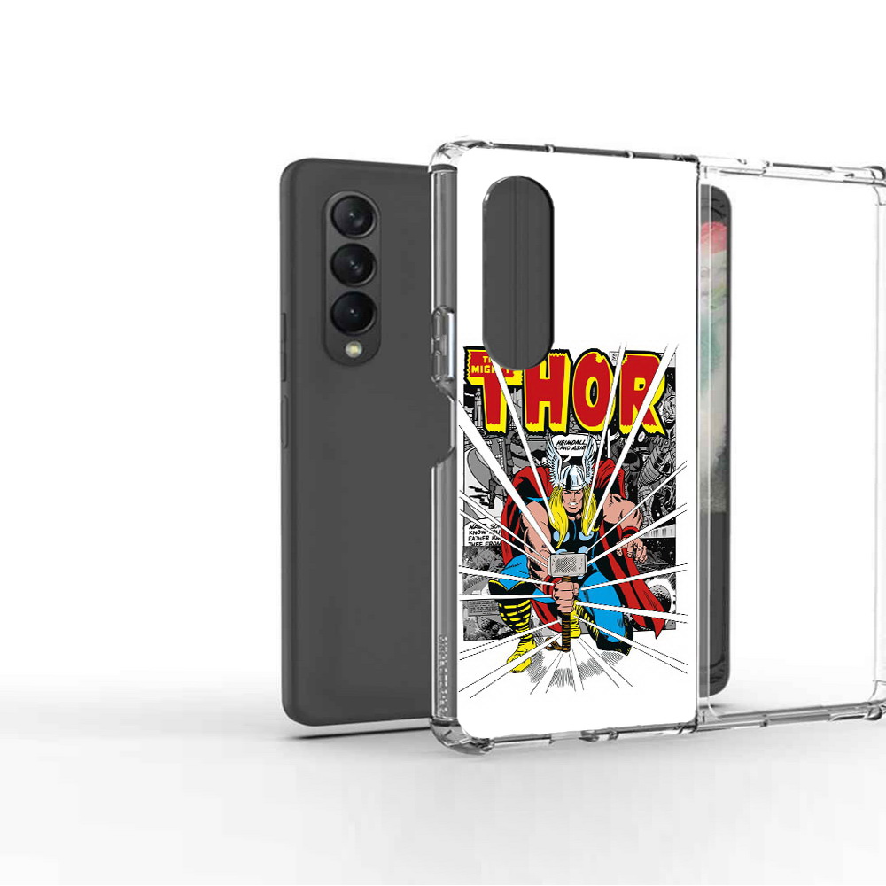 

Чехол MyPads Tocco для Samsung Galaxy Z Fold2 тор рисунок, Прозрачный, Tocco