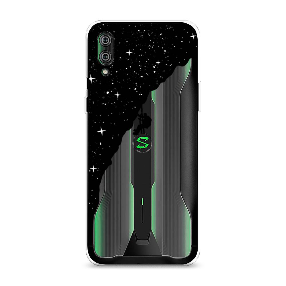 

Чехол Awog на Xiaomi Black Shark 2/2 Pro "Скалолаз в космосе", Разноцветный, 36450-4