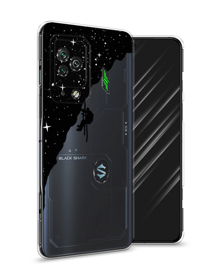 

Чехол Awog на Xiaomi Black Shark 5 Pro "Скалолаз в космосе", Разноцветный, 314150-4
