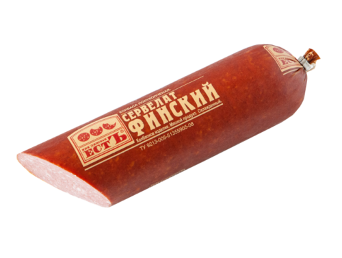 

Колбаса Естъ Сервелат Финский полукопченая вакуумная упаковка -1 кг