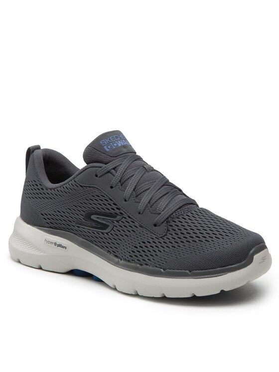 

Кроссовки Go Walk 6 216209/CHAR Skechers серый 43 EU, Go Walk 6 216209/CHAR