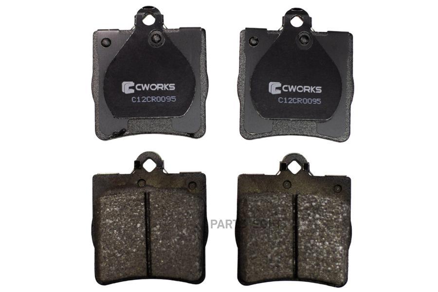 

Тормозные колодки CWORKS задние Low Metallic c12cr0095
