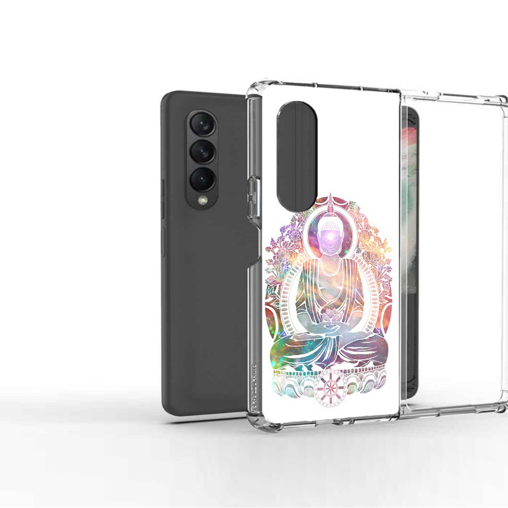 

Чехол MyPads Tocco для Samsung Galaxy Z Fold2 умный мужчина абстракция, Прозрачный, Tocco