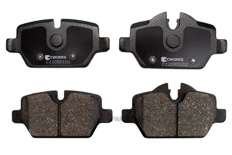 

Тормозные колодки CWORKS задние Low Metallic c12cr0102