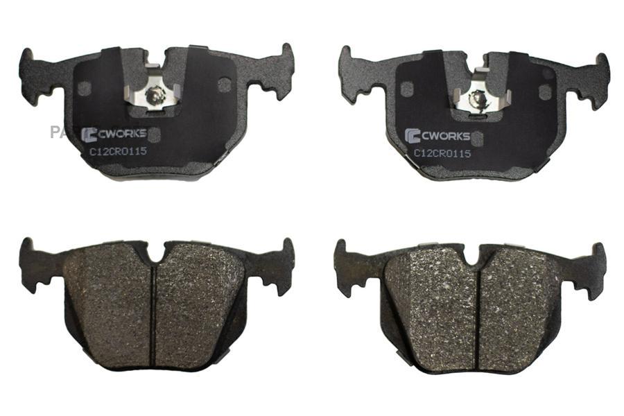 

Тормозные колодки CWORKS задние Low Metallic c12cr0115