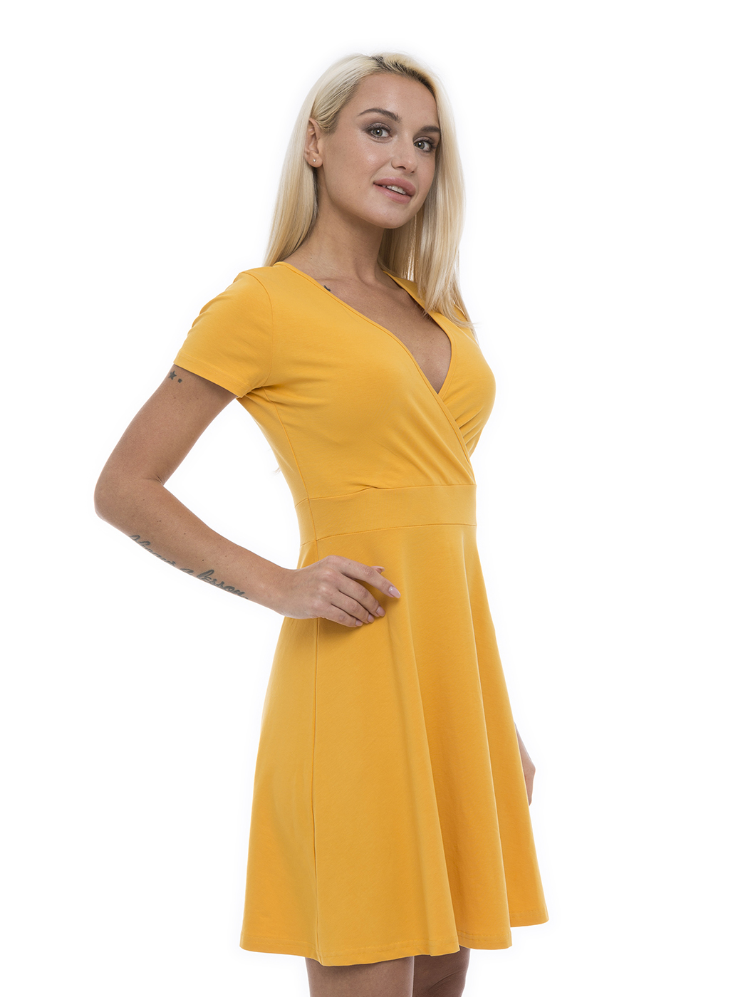 

Платье женское Lunarable kelb001_ желтое 2XL, Желтый, kelb001_