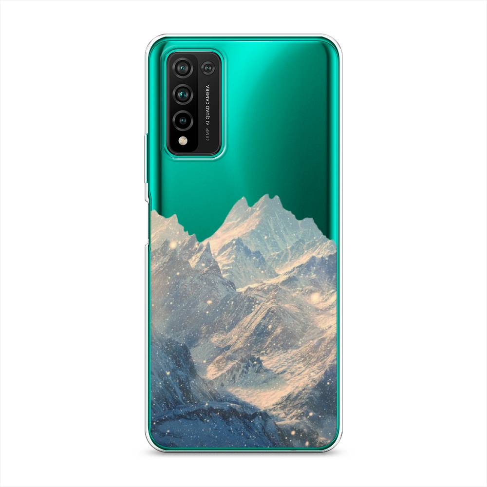 фото Чехол awog "горы арт 2" для honor 10x lite