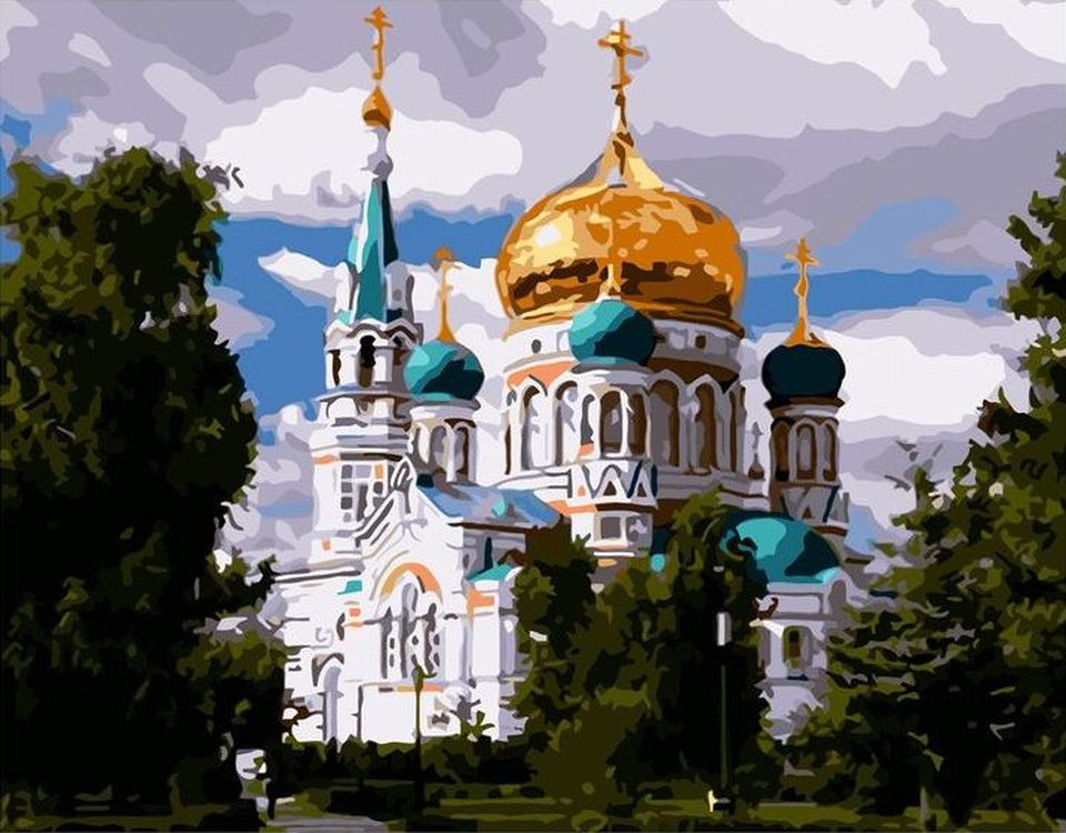 

Картина по номерам Paintboy (Premium) Православный храм, Православный храм