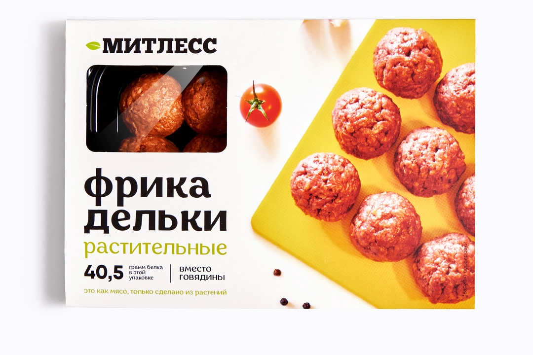 

Фрикадельки из растительного белка Митлесс со вкусом говядины охлажденные 300 г