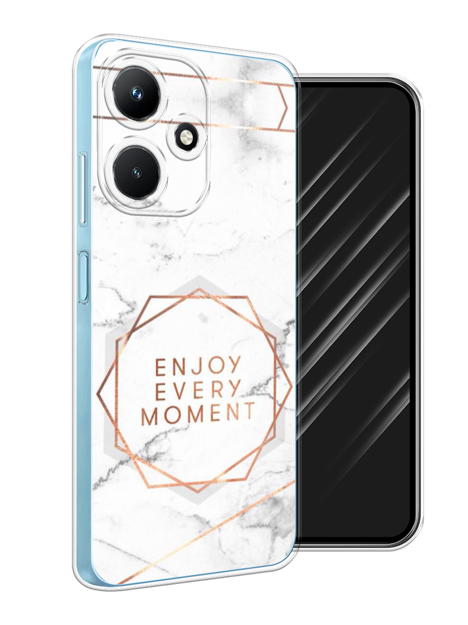 

Чехол Awog на Infinix Hot 30i "Enjoy every moment мрамор", 3104150-7