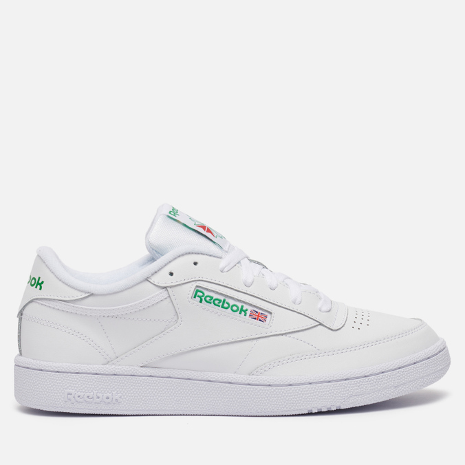 фото Кроссовки reebok club c 85 белые 35 eu