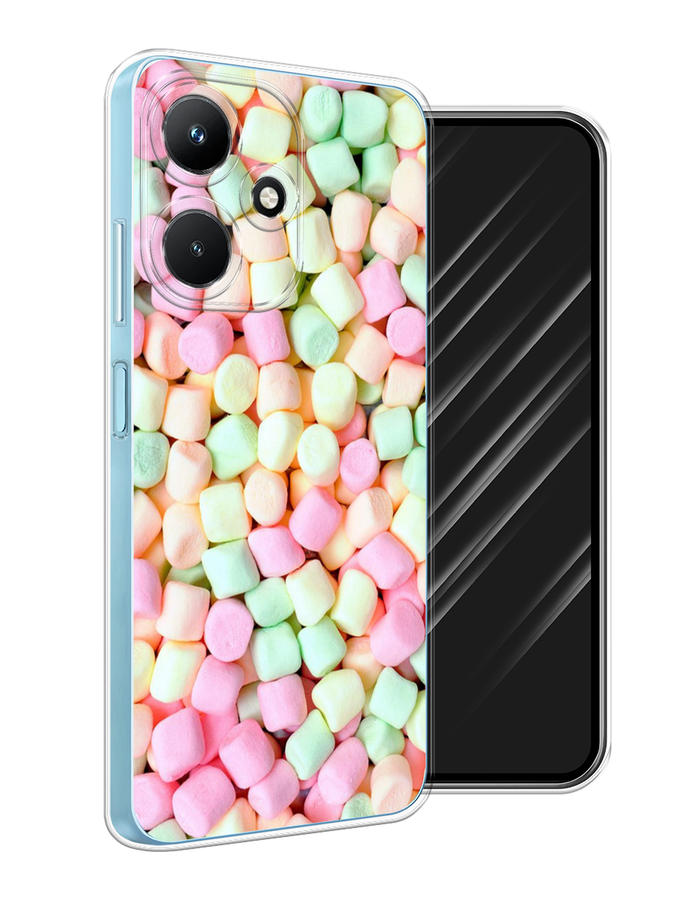 

Чехол Awog на Infinix Hot 30i "Marshmallows", Зеленый;желтый;розовый, 3104150-10
