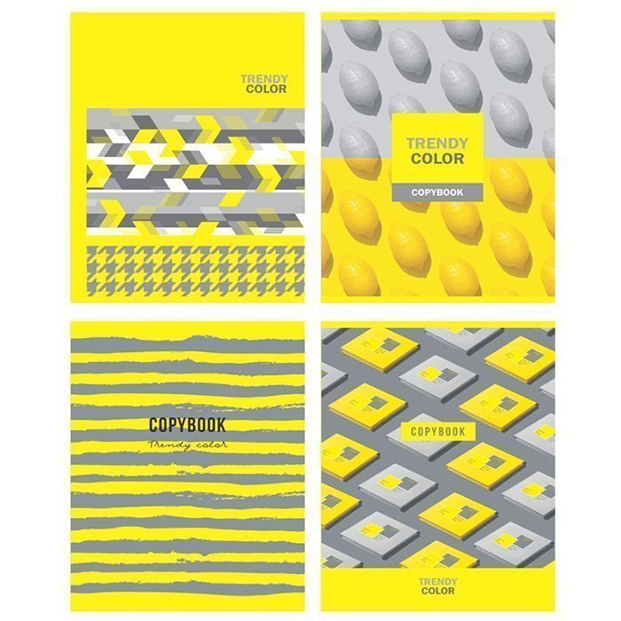 

Тетрадь 80 л. клетка BG "Yellow&Grey" Т5ск80 9804