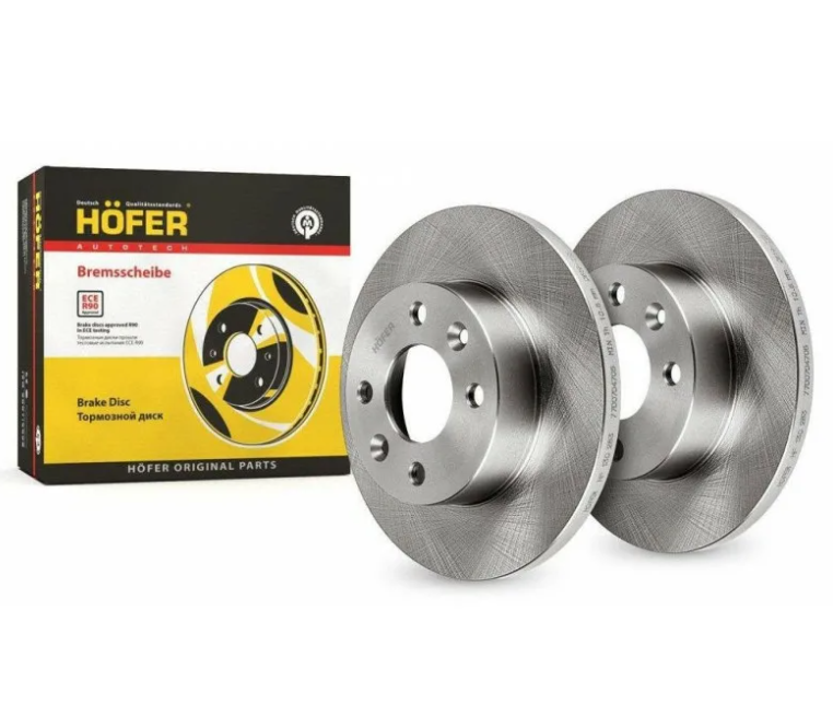 

HOFER HF 130 283 Диск переднего тормоза