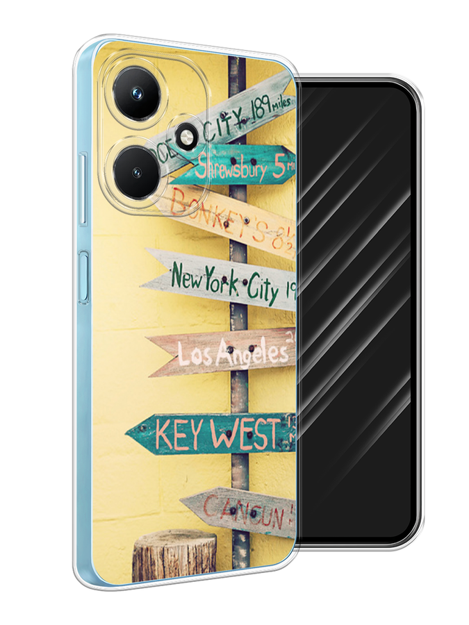 

Чехол Awog на Infinix Hot 30i "Нулевой километр", 3104150-4