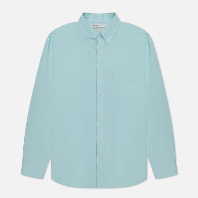

Мужская рубашка Uniform Bridge Oxford BD зелёный, Размер L, Oxford BD