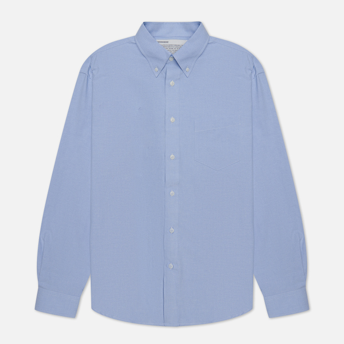 Мужская рубашка Uniform Bridge Oxford BD голубой, Размер L
