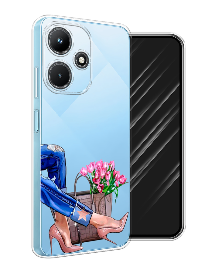 

Чехол Awog на Infinix Hot 30i "Каблучки", 3104150-7